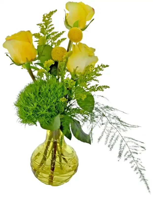 BLOOM HAUS High Vase Trinity Floral Arrangement