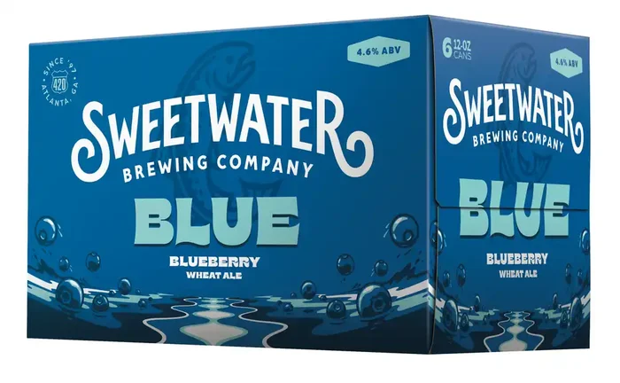 Blue 6 Pack 12oz Cans