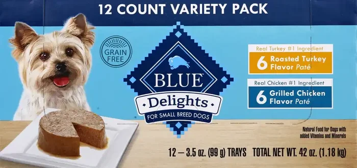 Blue Buffalo Blue Delights Variety Pack for Small Breed 12-3.5 oz