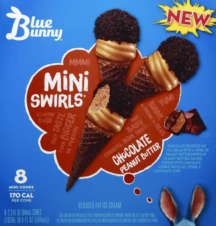 Blue Bunny Ice Cream 8 ea