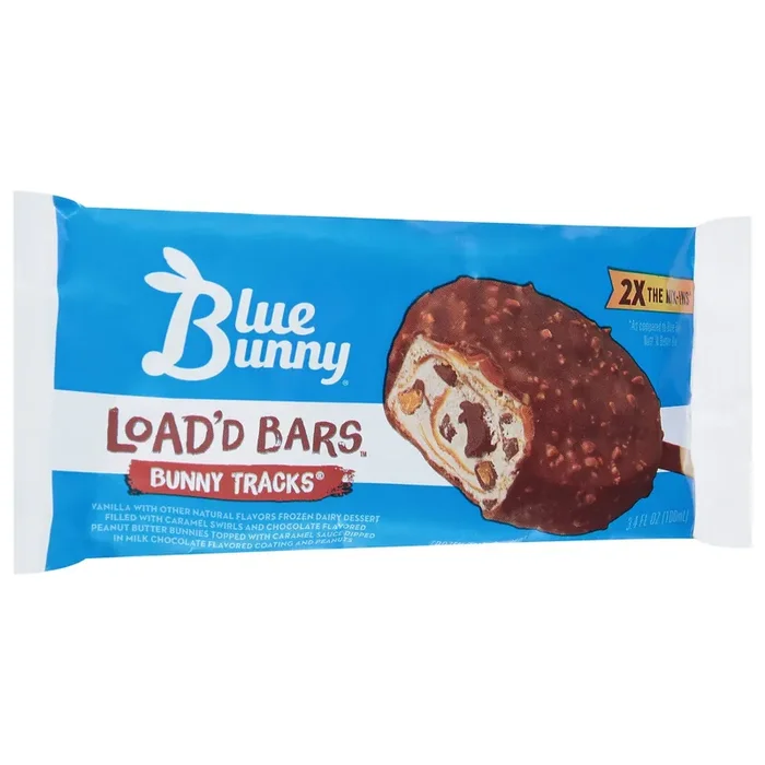 Blue Bunny Load‘d Bars Bunny Tracks Bars