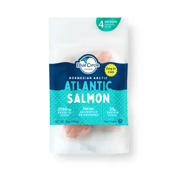 Blue Circle Foods Atlantic Salmon Frozen Portion