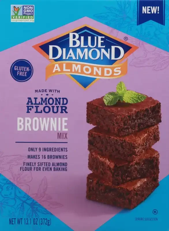 Blue Diamond Almonds Brownie Mix 13.1 oz