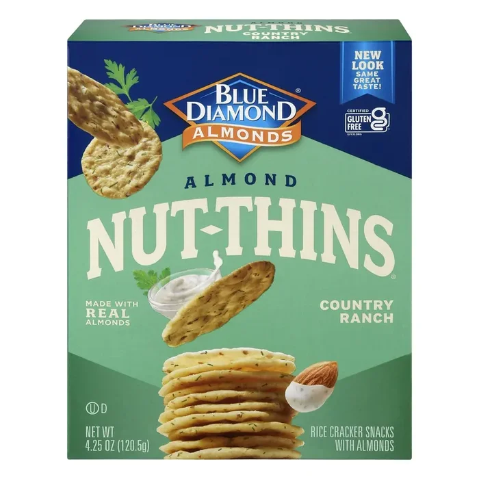 Blue Diamond Nut Thins Country Ranch