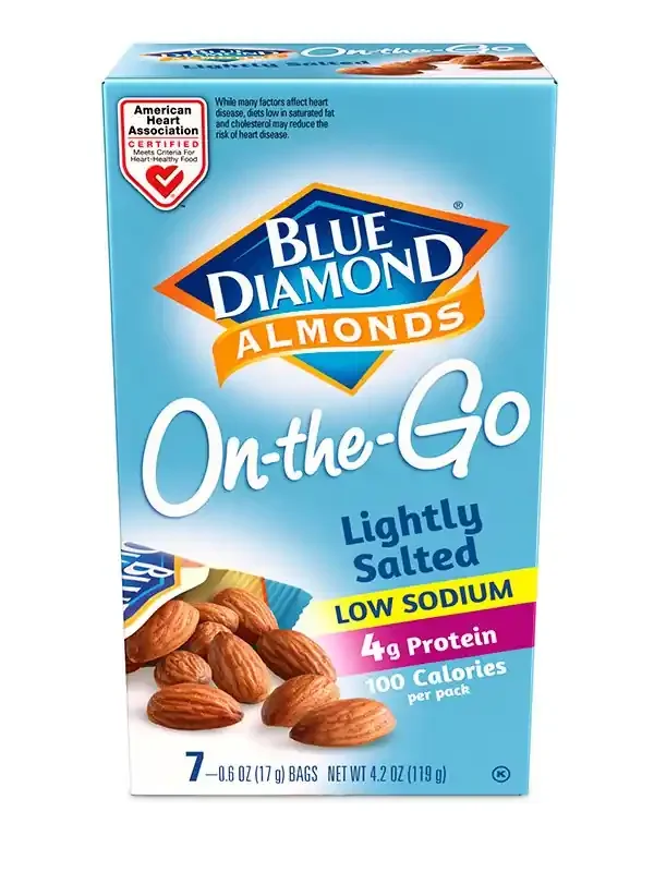 Blue Diamond On The Go Pack Lightly Salted Almond