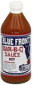Blue Front Hot Bar-B-Q Sauce