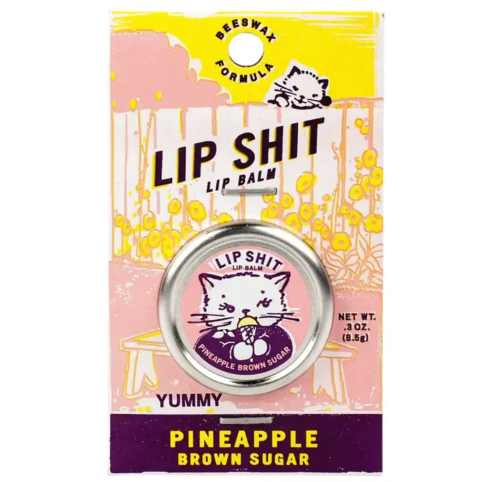 Blue Q Blue Q Lip S Pineapple Brown Sugar