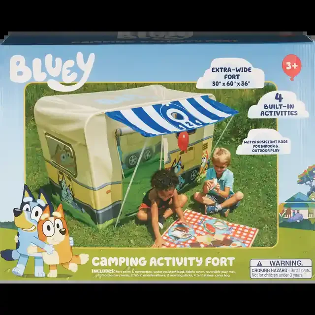 Bluey Camping Adventure Fort
