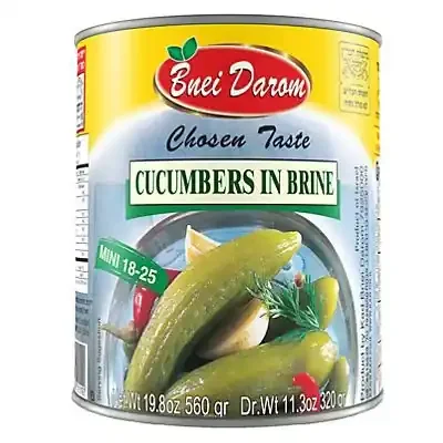 Bnei Darom Mini Cucumbers in Brine