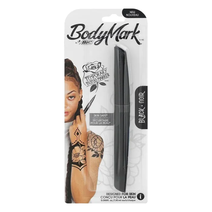 BodyMark Black Temporary Tattoo Marker 0.066 oz