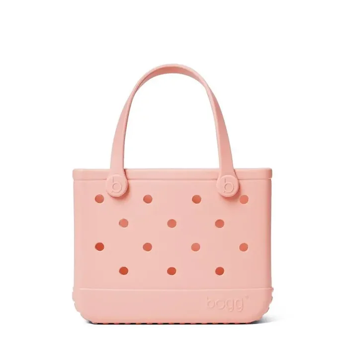 Bogg Bag Bitty Bogg Tote Bag – Peach Daiquiri Plastic, Double Handle