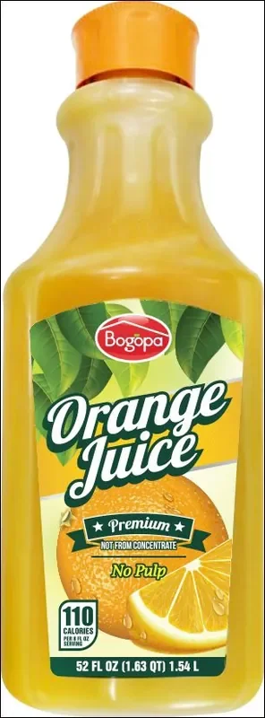 Bogopa Bgpa Orange Juice- 52 fl oz