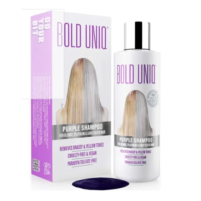 Bold Uniq Purple Shampoo, 8 Oz