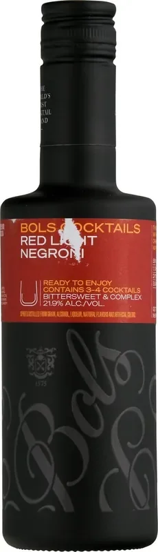 Bols Cocktails Red Light Negroni