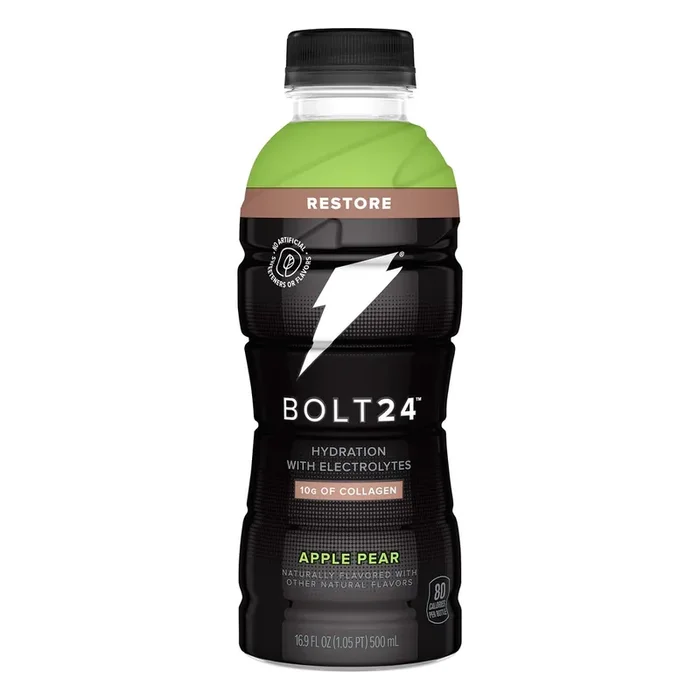 Bolt24 Restore Apple Pear Hydration Drink 16.9 oz