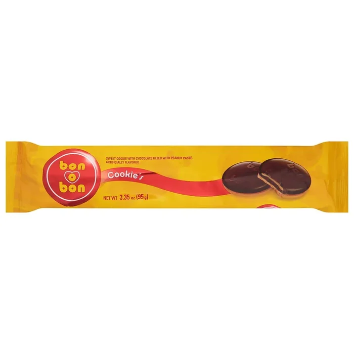 Bon O Bon Chocolate Filled with Peanut Paste Cookies – 3.35 oz