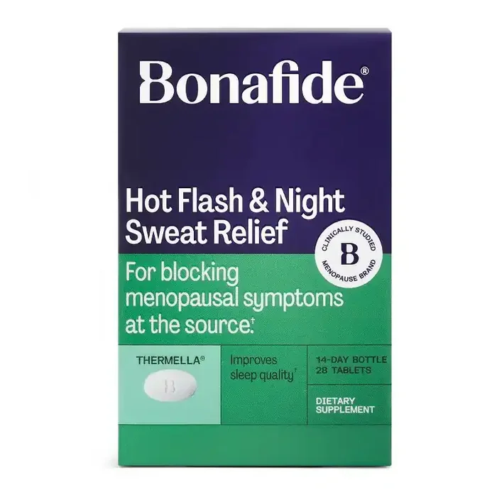 Bonafide Thermella Menopause Hot Flash Relief 14-Day Supply Tablets – 28ct