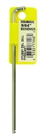 Bondhus 77007 1/8″ Brtgrd Stub Dbl Ball L-Wr Tag/Bar 5/Ea