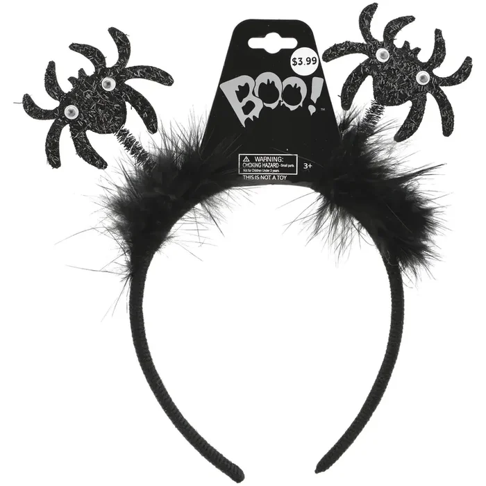 Boo! Spiders Antenna Headband