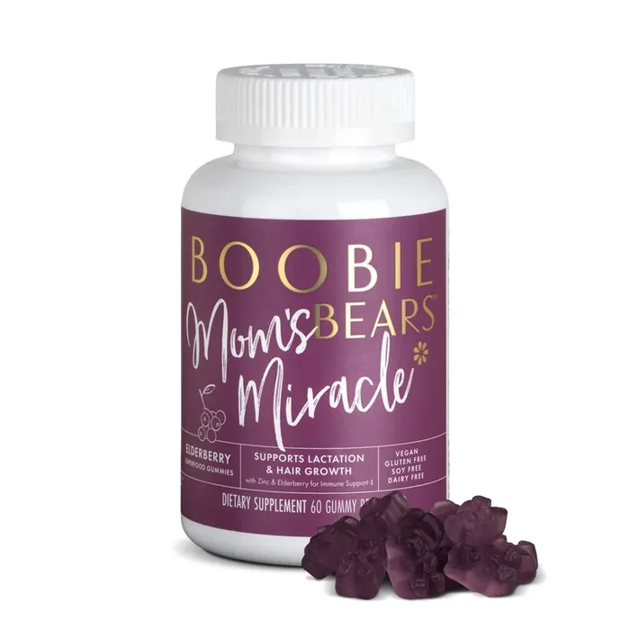 Boobie Lactation Elderberry Gummies