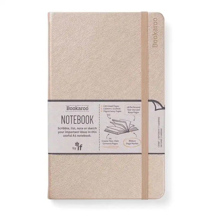Bookaroo Notebook – Gold