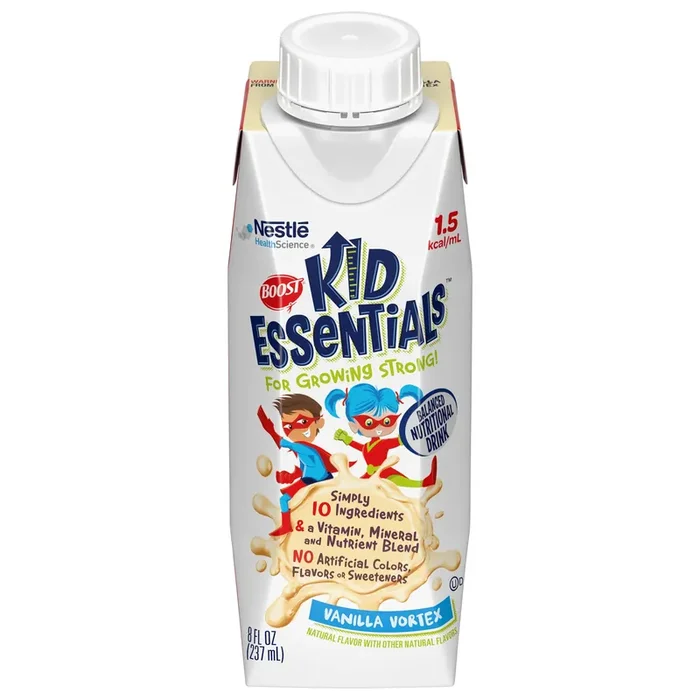 Boost Kid Essentials Nutritionally Complete Drink, Vanilla- 8.01 fl oz