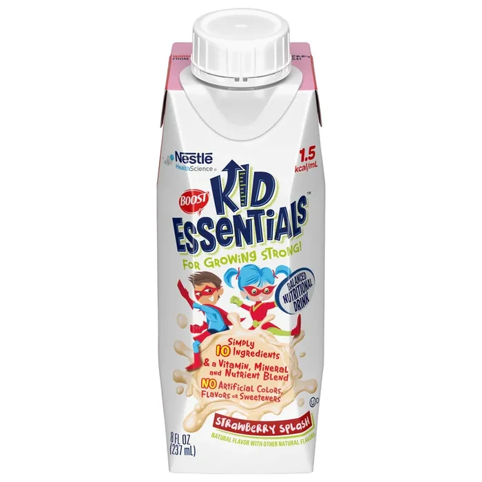 Boost KID ESSENTIALS Strawberry Splash 8 fl. oz. Aseptic Carton