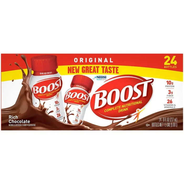 Boost Original Rich Chocolate – 24 ct; 8 fl oz