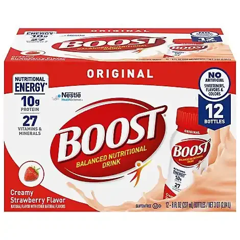 Boost Original Strawberry- 8 ct; 12 fl oz