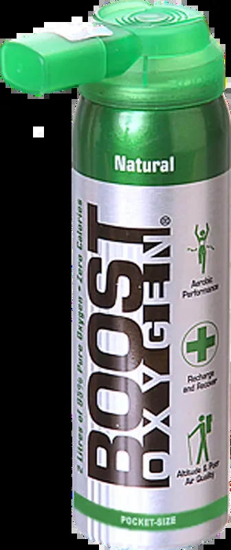 Boost Oxygen Aviator‘s Breathing Oxygen Natural Can