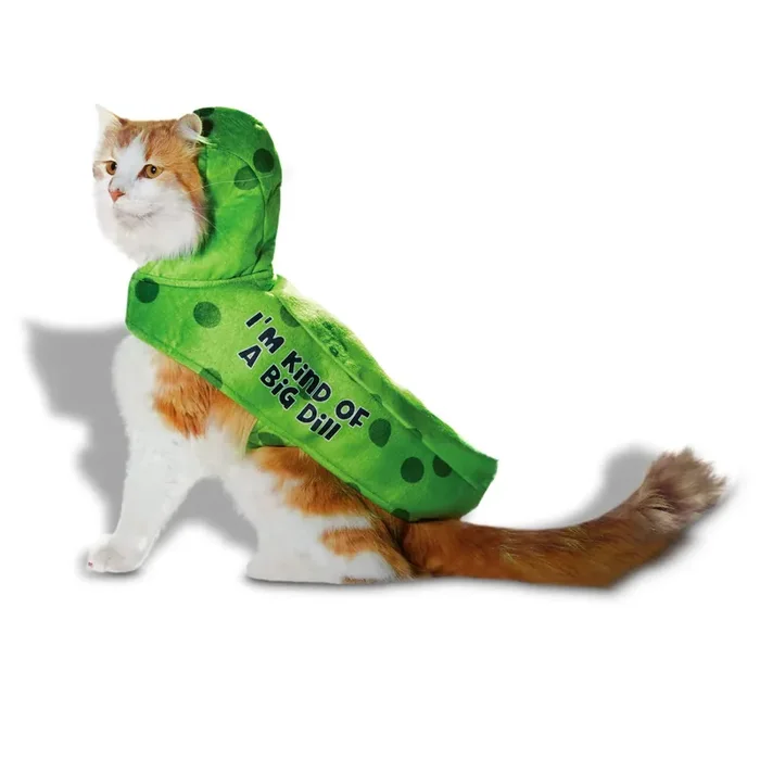 Bootique Big Dill Pickle Pet Halloween Costume, Large