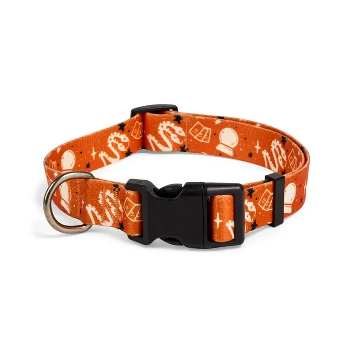 Bootique Tarot Print Dog Collar, Medium/Large/X-Large