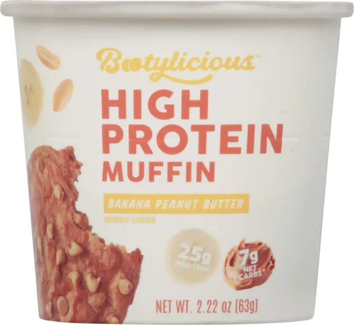Bootylicious Banana Peanut Butter High Protein Muffin Cup