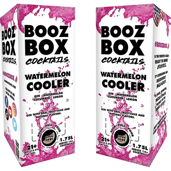 Booz Box Cocktails Booz Box Watermelon Cooler