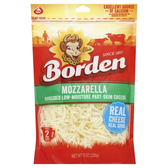 Borden Natural Mozzarella Shreds