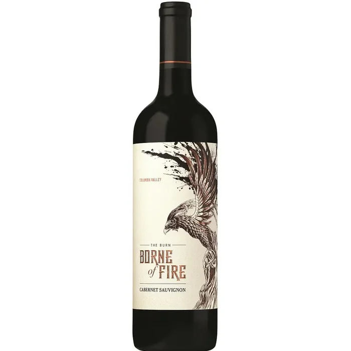 Borne of Fire Cabernet Sauvignon Red Wine Bottle