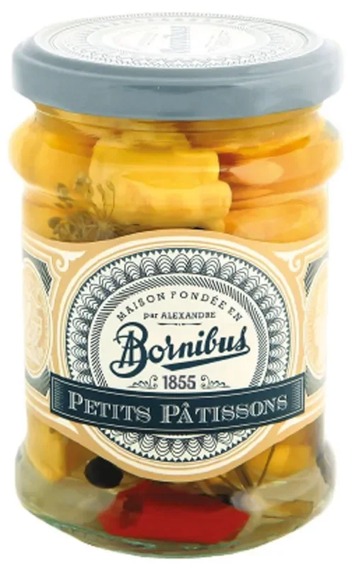 Bornibus Pickled Pattypan Squash