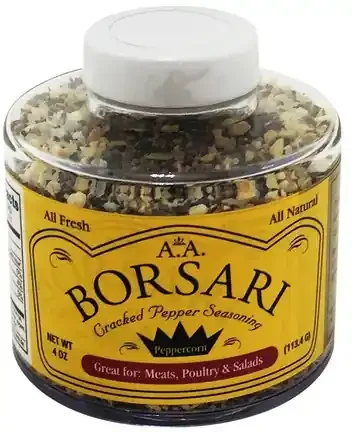 Borsari Seasoning Cracked Pepper – 3 OZ