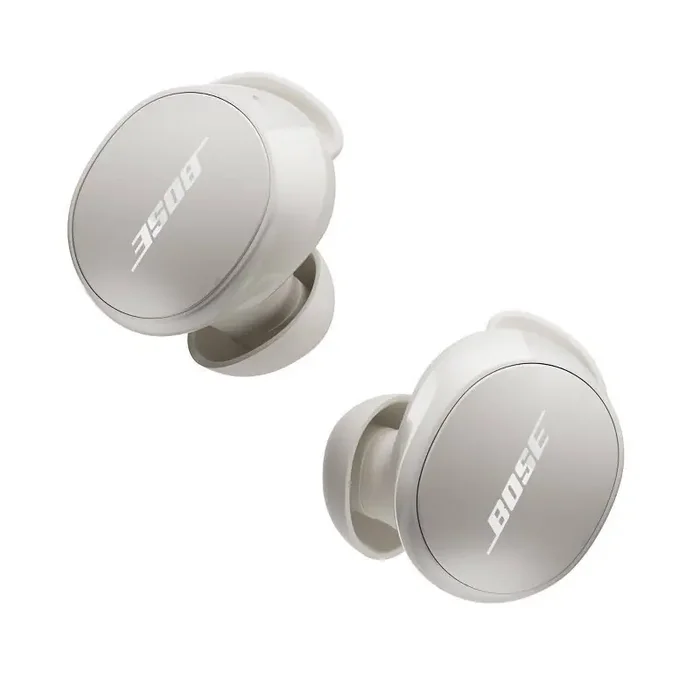 Bose QuietComfort Wireless Noise Cancelling Bluetooth Earbuds – White Smoke