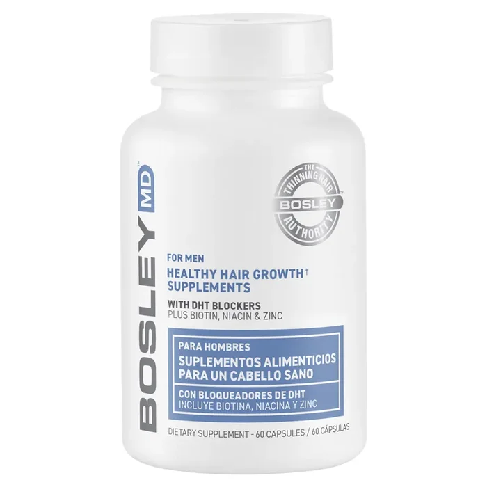 Bosley For Men Healthy Hair Growth Supplements