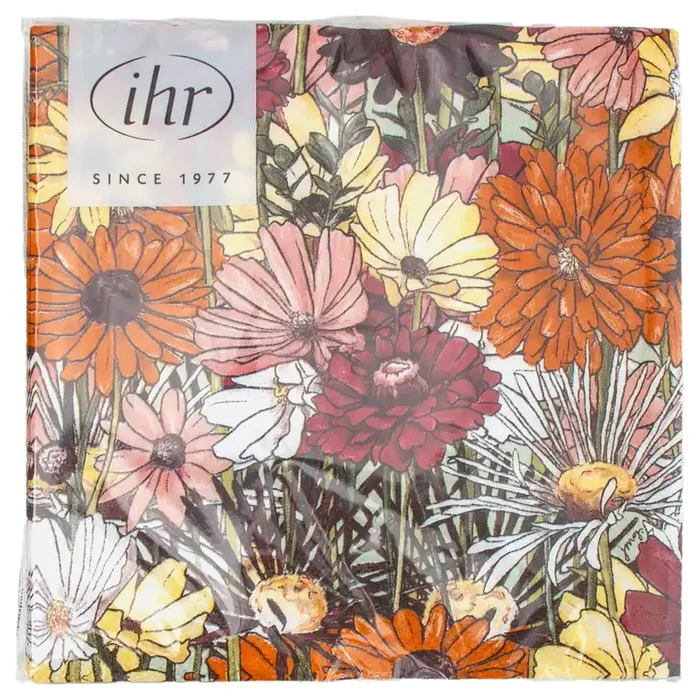 Boston International Blooming Garden Cocktail Napkin Refills