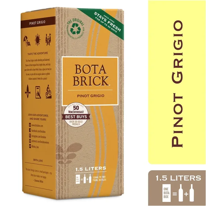 Bota Box Pinot Grigio White Wine