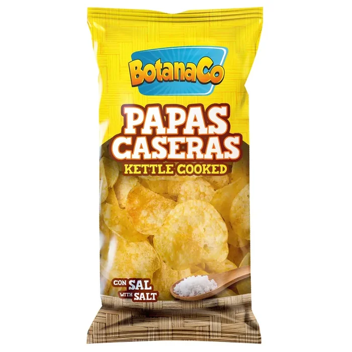 BotanaCo Papas Caseras Kettle Cooked Potato Chips – Sea Salt