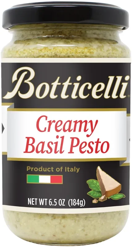 Botticelli Creamy Basil Pesto Sauce 6.5 Oz