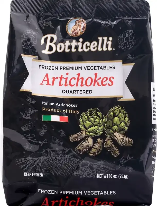 Botticelli Frozen Artichoke Hearts 10Oz