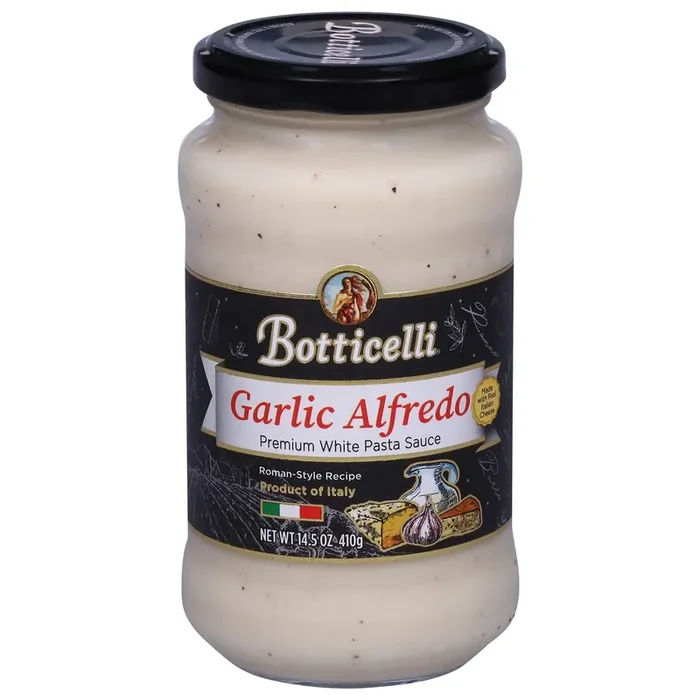 Botticelli Premium Garlic Alferdo White Pasta Sauce 14.5 oz