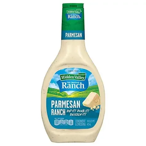Bottled Hidden Valley Parmesan Ranch Dressing – 16 Oz
