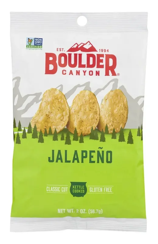 Boulder Canyon Potato Chips Jalapeno