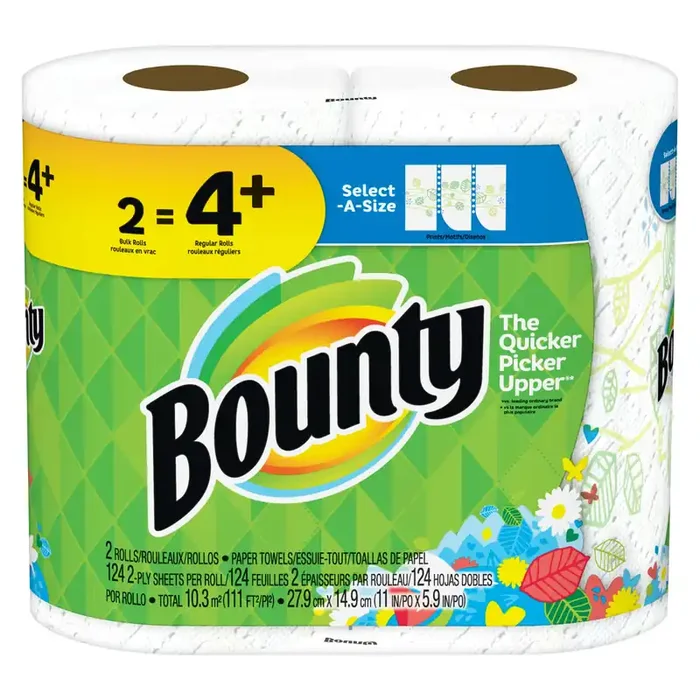 Bounty Double Roll Sas Print