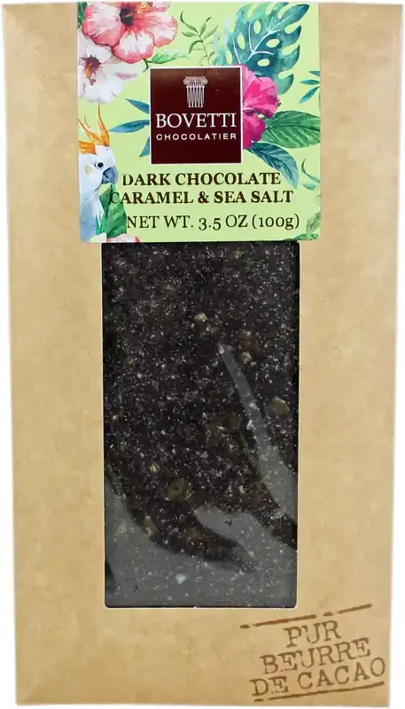 Bovetti Drk Choco Bar Crml & Seaslt